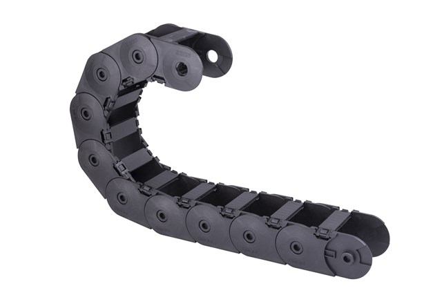 40x60mm R:100mmOpen Plastic Cable Carrier